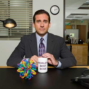steve carell talking head shot used in tv show the office