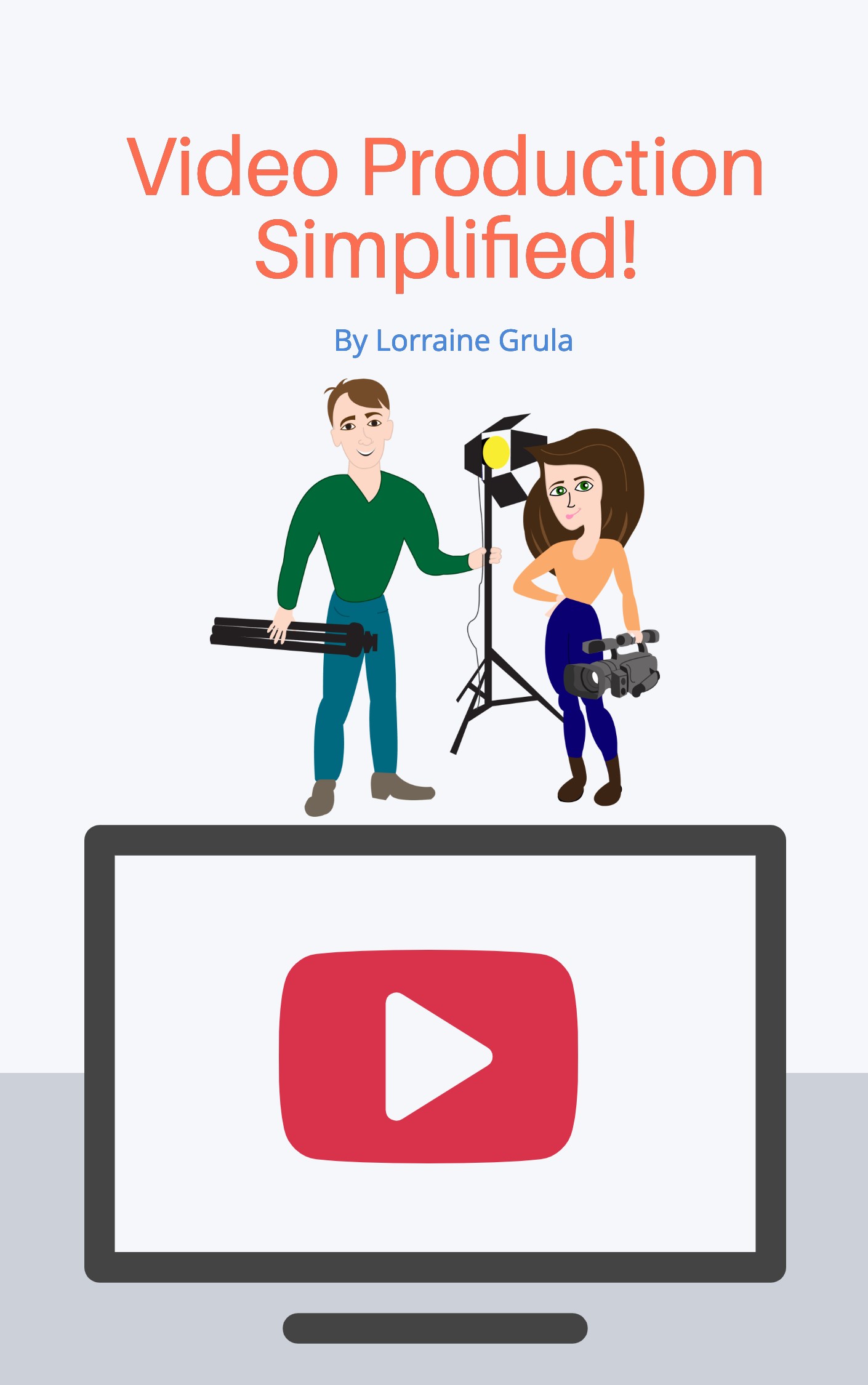 video simplified image to represent a video production course activity
